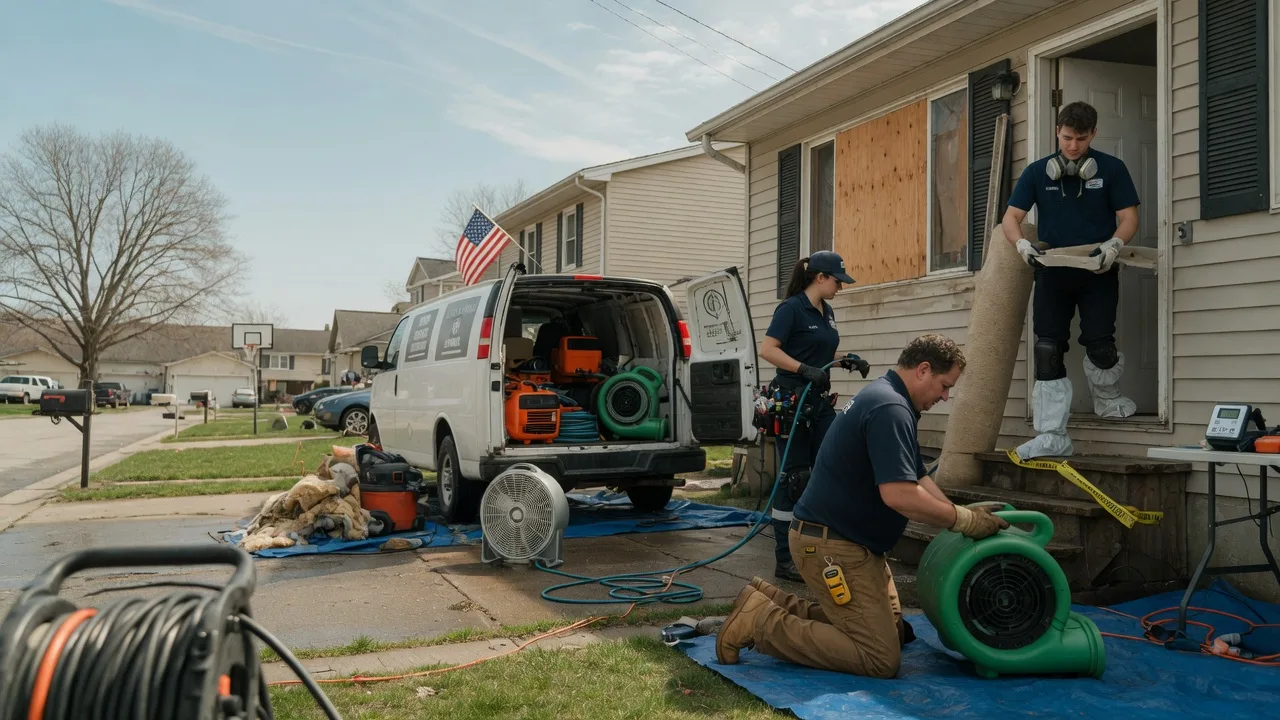 Water Damage Restoration in Flushing, OH near me